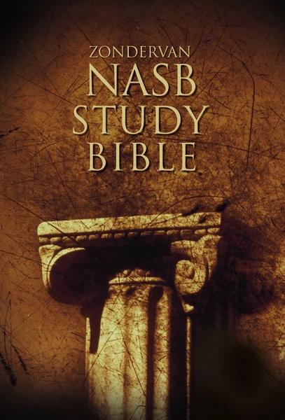 NASB, Zondervan NASB Study Bible, Hardcover, Red Letter Edition